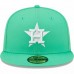 Houston Astros Men's New Era Green Logo 59FIFTY Fitted Hat