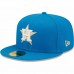 Houston Astros Men's New Era Blue Stone 45th Anniversary Undervisor 59FIFTY Fitted Hat