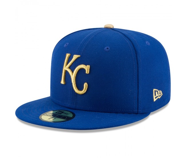 Kansas City Royals Men's New Era Royal Authentic Collection 59FIFTY Fitted Hat