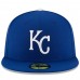 Kansas City Royals Men's New Era Royal Game Authentic Collection On-Field 59FIFTY Fitted Hat