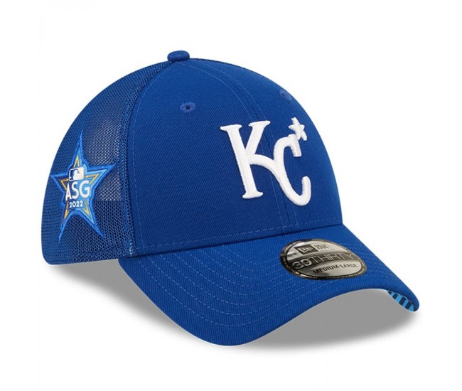 Kansas City Royals Men's New Era Royal 2022 MLB All-Star Game Workout 39THIRTY Flex Hat