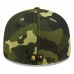 Kansas City Royals Men's New Era Camo 2022 Armed Forces Day On-Field Low Profile 59FIFTY