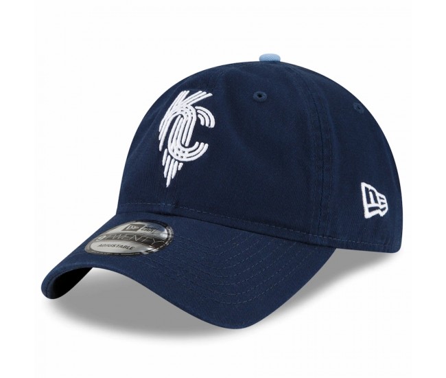 Kansas City Royals Men's New Era Navy 2022 City Connect 9TWENTY Adjustable Hat