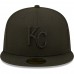 Kansas City Royals Men's New Era Blackout Trucker 59FIFTY Fitted Hat