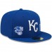 Kansas City Royals Men's New Era Royal Identity 59FIFTY Fitted Hat