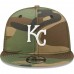 Kansas City Royals Men's New Era Camo Trucker 9FIFTY Snapback Hat