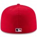 Los Angeles Angels Men's New Era Red Game Authentic Collection On-Field 59FIFTY Fitted Hat