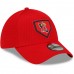 Los Angeles Angels Men's New Era Red 2022 Clubhouse Alternate Logo 39THIRTY Flex Hat