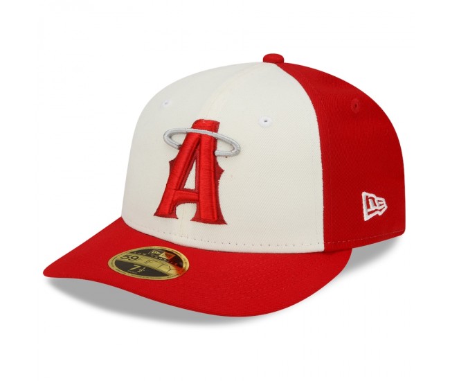 Los Angeles Angels Men's New Era Red 2022 City Connect Low Profile 59FIFTY Fitted Hat