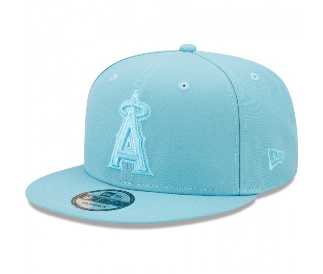 Los Angeles Angels Men's New Era Light Blue Color Pack Tonal 9FIFTY Snapback Hat