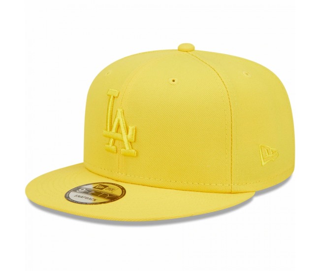 Los Angeles Dodgers Men's New Era Yellow Spring Color Pack 9FIFTY Snapback Hat