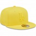 Los Angeles Dodgers Men's New Era Yellow Spring Color Pack 9FIFTY Snapback Hat