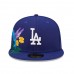 Los Angeles Dodgers Men's New Era Royal Blooming 59FIFTY Fitted Hat