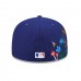 Los Angeles Dodgers Men's New Era Royal Blooming 59FIFTY Fitted Hat