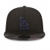 Los Angeles Dodgers Men's New Era Black Camo Vize 9FIFTY Snapback Hat