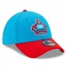 Miami Marlins Men's New Era Blue/Red 2021 City Connect 39THIRTY Flex Hat