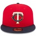 Minnesota Twins Men's New Era Red/Navy Alternate 2 Authentic Collection On-Field 59FIFTY Fitted Hat