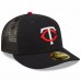 Minnesota Twins Men's New Era Navy Authentic Collection Mesh Back Low Profile 59FIFTY Fitted Hat