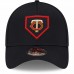 Minnesota Twins Men's New Era Navy 2022 Clubhouse 39THIRTY Flex Hat