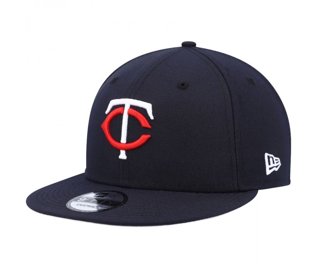 Minnesota Twins Men's New Era Navy Primary Logo 9FIFTY Snapback Hat