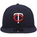 Minnesota Twins Men's New Era Navy Primary Logo 9FIFTY Snapback Hat