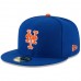 New York Mets Men's New Era Royal 2022 Postseason 59FIFTY Fitted Hat