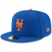 New York Mets Men's New Era Royal 2022 Postseason 59FIFTY Game Fitted Hat