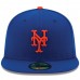 New York Mets Men's New Era Royal Authentic Collection On Field 59FIFTY Fitted Hat