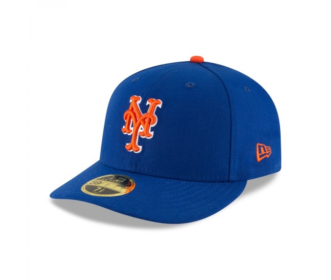 New York Mets Men's New Era Royal/Orange Authentic Collection On Field Low Profile 59FIFTY Fitted Hat