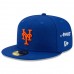 New York Mets Men's New Era Royal MLB x Awake 2.0 Subway Series 59FIFTY Fitted Hat