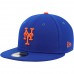 New York Mets Men's New Era Royal 9/11 Memorial Side Patch 59FIFTY Fitted Hat