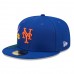 New York Mets Men's New Era Royal Blooming 59FIFTY Fitted Hat