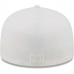 New York Mets Men's New Era White on White 59FIFTY Fitted Hat