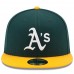 Oakland Athletics Men's New Era Green/Yellow Home Authentic Collection On-Field 59FIFTY Fitted Hat