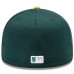 Oakland Athletics Men's New Era Green/Yellow Home Authentic Collection On-Field 59FIFTY Fitted Hat