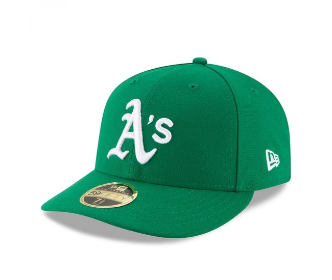 Oakland Athletics Men's New Era Green Alt Authentic Collection On-Field Low Profile 59FIFTY Fitted Hat