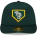 Oakland Athletics Men's New Era Green 2022 Clubhouse Cooperstown Collection Low Profile 59FIFTY Fitted Hat