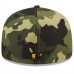 Oakland Athletics Men's New Era Camo 2022 Armed Forces Day On-Field 59FIFTY Fitted Hat