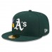 Oakland Athletics Men's New Era Green Blooming 59FIFTY Fitted Hat