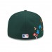 Oakland Athletics Men's New Era Green Blooming 59FIFTY Fitted Hat