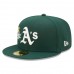 Oakland Athletics Men's New Era Green 9x World Series Champions Crown 59FIFTY Fitted Hat