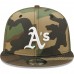 Oakland Athletics Men's New Era Camo Trucker 9FIFTY Snapback Hat