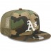 Oakland Athletics Men's New Era Camo Trucker 9FIFTY Snapback Hat