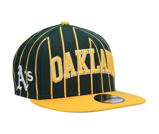 Oakland Athletics Men's New Era Green City Arch 9FIFTY Snapback Hat