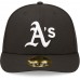 Oakland Athletics Men's New Era Black & White Low Profile 59FIFTY Fitted Hat