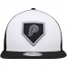 Philadelphia Phillies Men's New Era White/Black 2022 Clubhouse Trucker 9FIFTY Snapback Hat