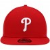 Philadelphia Phillies Men's New Era Red Primary Logo 9FIFTY Snapback Hat