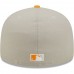 Pittsburgh Pirates Men's New Era Gray/Orange 76th World Series Cooperstown Collection Undervisor 59FIFTY Fitted Hat