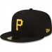 Pittsburgh Pirates Men's New Era Black 5-Time World Series Champions Undervisor 59FIFTY Fitted Hat