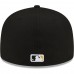 Pittsburgh Pirates Men's New Era Black 5-Time World Series Champions Undervisor 59FIFTY Fitted Hat